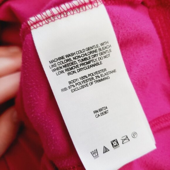 Columbia Glacial IV Outdoor Hiking Running Sports Barbie Pink Fleece Jacket M - Picture 8 of 9